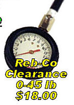REBCO TIRE PRESSURE GAUGE